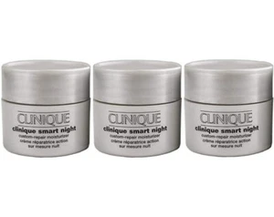 Boxed! Clinique Smart Night Custom Repair Moisturizer Cream 0.24 oz/7 ml - Picture 1 of 8