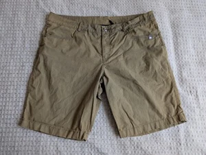 Mammut Shorts Men 38 Fits 37 Green Cotton Stretch 10" Inseam Outdoors Hiking - Picture 1 of 13