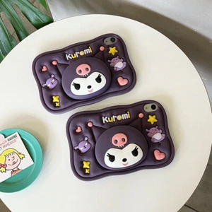 For Apple iPad 11"2022mini6 Kuromi Silica Gel Soft Bracket Shockproof TabletCase - Picture 1 of 13