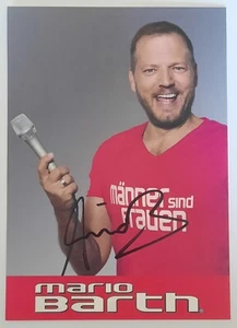 * Mario Barth * Autogrammkarte Originale Unterschrift * Comedy * - Bild 1 von 2