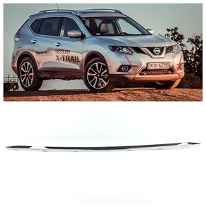 fits 2014 2015 2016 Nissan Rogue Front Lower Bumper Chrome Moulding Trim - Picture 1 of 12
