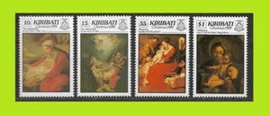 Kiribati 1989 Christmas - Paintings - Complet Series 4 Stamps - MNH - Picture 1 of 2