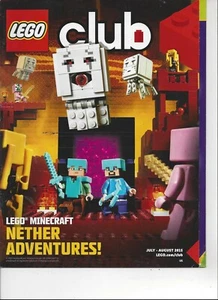 LEGO CLUB Magazin Juli August 2015 LEGO MINECRAFT Nether Adventures - Bild 1 von 1