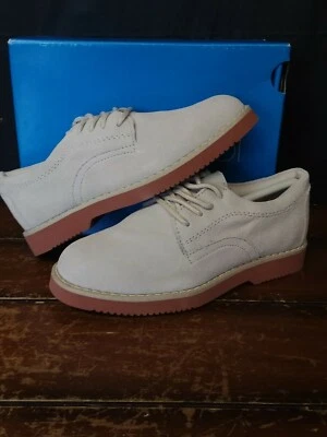Oxfords de gamuza para niños pequeños bebé niño talla 11,5 JJ School Buck - nuevos Foto 1 de 4