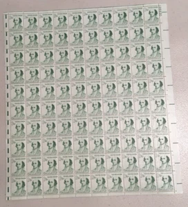 Freaks GUTTER SNIPE #1279 1 1/2 cent Gallatin full Mint sheet of 100 MNH OG - Picture 1 of 2