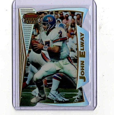 Refrator John Elway - 1996 Bowman's Best, Best Cuts #BC7 - Imagem 1 de 2