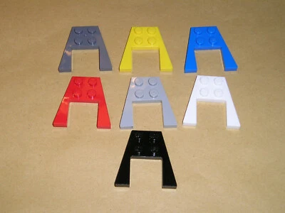 Lego 2x Platte Flügel Flügelplatte 4x4 mit Ausschnitt 2x2 43719 Farbauswahl (P 8 - Bild 1 von 4