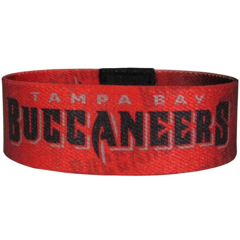 Tampa Bay Buccaneers Stretch Bracelet Licensed NFL Football Cover
