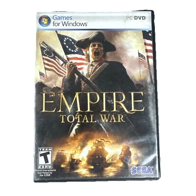 Empire: Total War (Windows Game PC DVD-ROM, 2009) Disc 1&2 No Manual Free Ship - Image 1 of 4