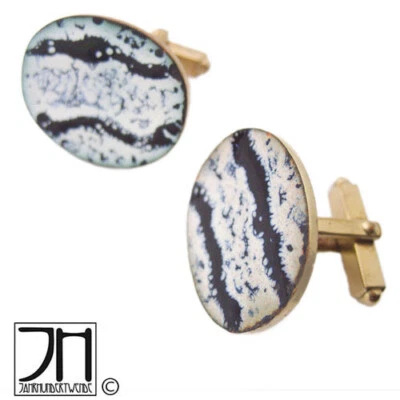 Manschettenknöpfe Emaille cuff links enamel Schibensky Scholz und Lammel - Bild 1 von 3