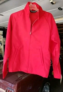 Vintage Sportsmaster Jacke Erwachsene [S] 80er Full Lightweight Zip-Up Racing Red! - Bild 1 von 9
