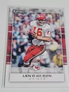LEN DAWSON 2017 Panini Playoff #138. CAPO - Foto 1 di 2