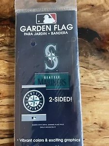 Seattle Mariners Baseball MLB 12.5X18 Garden Mini Flag 2 Sided Front Yard Garden - Picture 1 of 2