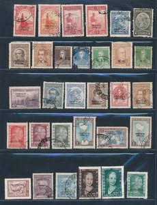 D465541 Argentina Nice selection of VFU Used stamps - Picture 1 of 2