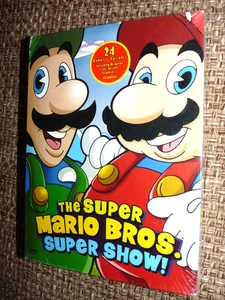 Super Mario Brothers Super Show - Vol. 1 (DVD, 2006, 4-Disc Set, Box Set) NEW - Picture 1 of 6