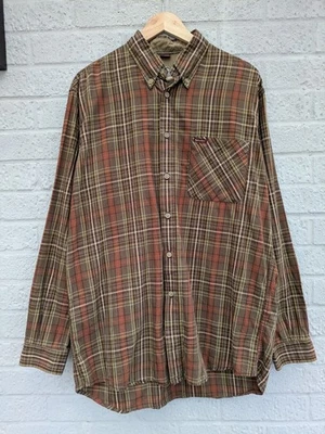 Marlboro Classics Large Oversized Plaid Check Long Sleeve Shirt - Image 1 of 4