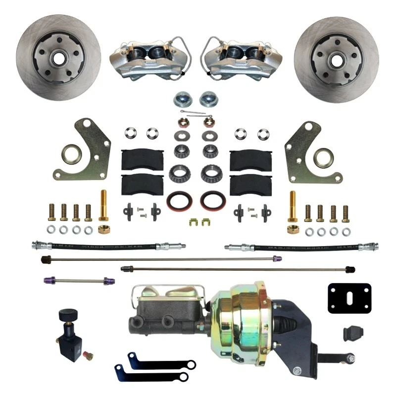 For Chrysler 300 65-71 LEED Brakes Plain Front Disc Brake Conversion Kit Foto 1 de 4