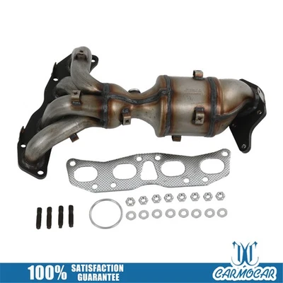 Exhaust Manifold With Catalytic Converter FIT For 2007-13 Nissan Altima 2.5L Foto 1 de 4