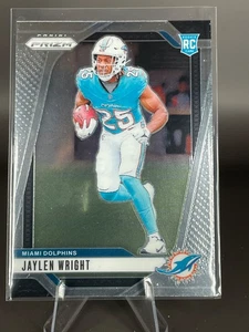 Tarjeta base de novato Panini Prizm Jaylen Wright (RC) 2024 #348 Dolphins - Imagen 1 de 5