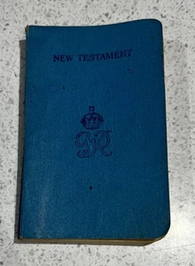 British & Foreign Bible Society 1942 New Testament Small Pocket Bible WWII - Picture 1 of 8