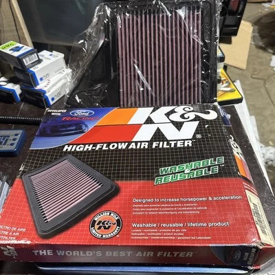 Filtro Aire K&N 33-2431 Ford Mustang 3.7l (2011-14) 4.6l (2010) 5.0l (2011-14) Foto 1 de 4