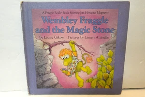 Wembley Fraggle and the Magic Stone (vintage Fraggle Rock hardcover kid's book) - Picture 1 of 8
