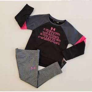 NWT Under Armour Set Girls Sz 4 - Picture 1 of 5