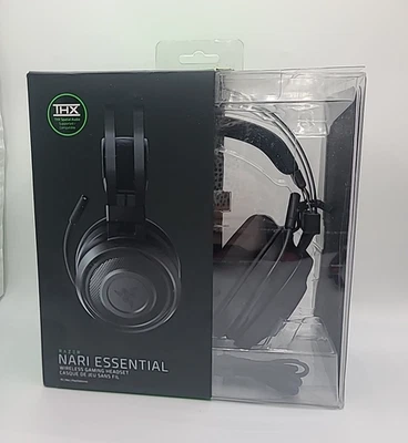 Cuffie da gioco wireless Razer Nari Ultimate nere con FlipMic - scatola aperta testata - Immagine 1 di 4