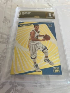 STEPHEN CURRY WARRIORS 2015 REVOLUTION # 47 GRADED 9 L@@@@K - Picture 1 of 2