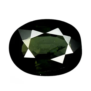 1.54 Cts Cheerful Oval (8 x 6 mm) 100% Natural Green Tourmaline Loose Gemstones - Picture 1 of 5