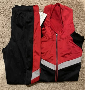 Athletic Works Boys Tricot Jacket & Pant Set Athletic Size: XXL (18) - Picture 1 of 8