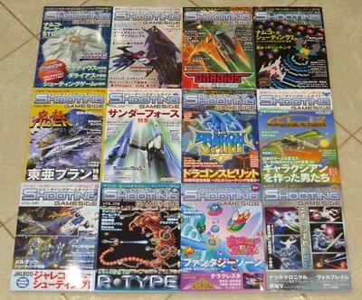 Shooting Gamesside Book Magazine Toaplan Cave Taito ecc. NUOVO * SCELTA *