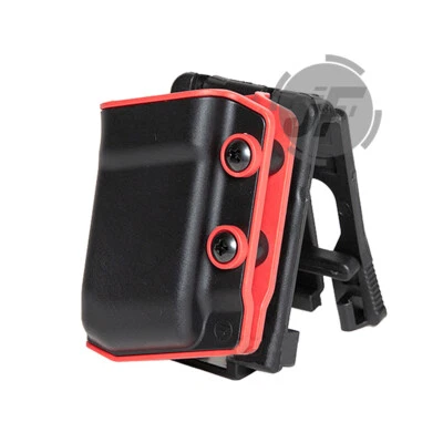 IPSC IDPA USPSA Shooting Race 9mm Pistol Double Stack Magazine Pouch Mag Carrier - Image 1 of 4