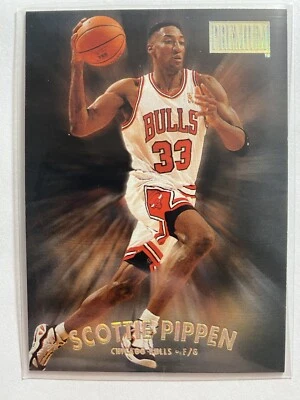 Scottie Pippen 1997 Skybox Premium #48 NBA HOF Chicago Bulls - Image 1 of 2