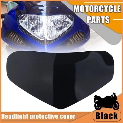 Protector protector de cubierta de lente de faro negro para Suzuki GSXR 600 750 2001-2003 K1 Foto 1 de 4