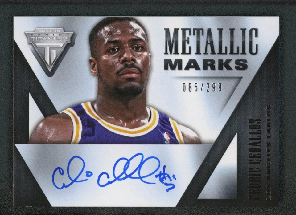 2013-14 CEDRIC CEBALLOS 085/299 AUTO PANINI TITANIUM METALLIC MARKS AUTOGRAPHS - Image 1 of 2