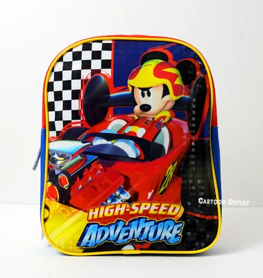 Disney Mickey Mouse Mini Backpack 11" Small Trending Boys Bag - Image 1 of 4