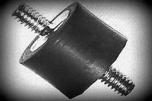 Battery Tray Oil Tank Rubber Mount 1/4" studs Harley Shovelhead fx flh Sportster - Bild 1 von 1