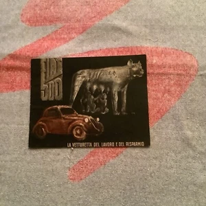 FIAT 500 A  1936       Brochure di Presentazione - Foto 1 di 5