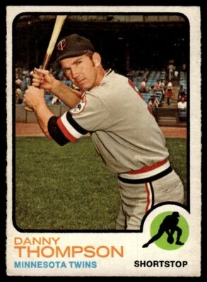 1973 O-Pee-Chee Danny Thompson Minnesota Twins #443 R63 - Image 1 of 2