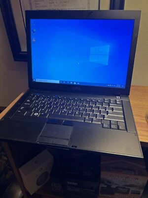 Dell Latitude E6400 Laptop 14" Intel Core 2 Duo 4GB RAM 320GB HDD Windows 7 - Image 1 of 4