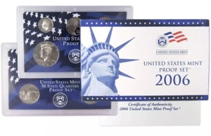 2006 Clad Proof Set U.S. Mint Original Government Packaging OGP COA - Picture 1 of 1
