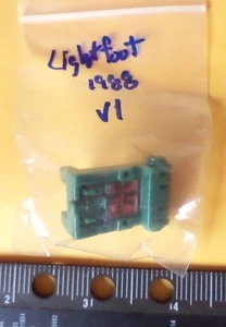 GI JOE 1988 Mochila Verde Lightfoot Original Pegatina/Calcomanía Buen Estado G.I - Imagen 1 de 1
