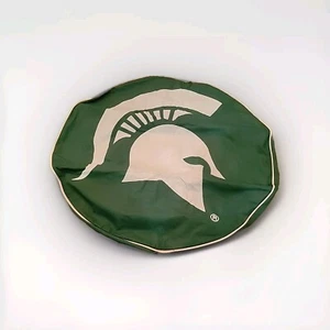 Cubierta de neumático de la Universidad Estatal de Michigan logotipo ND vinilo verde espartano O NCAA MI nueva - Imagen 1 de 10