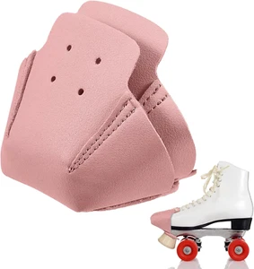 2 Pieces Roller Skate Toe Guards Artificial Leather Toe Guards Protectors for Qu - Picture 1 of 7