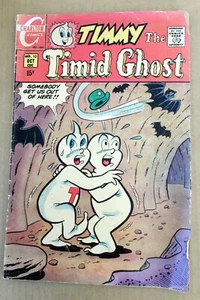 Timmy the Timid Ghost comic book #12 Charlton series 1969 Silver Age funny - Picture 1 of 7