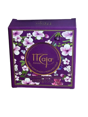 Sabonete de banho Maja Flor de Ciruelo perfumado flor de ameixa 3,5 oz - Imagem 1 de 4