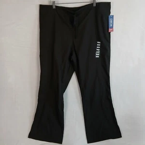 Cherokee Workwear Unisex Modern Classic Scrub Pants Size XL Black NWT - Picture 1 of 17