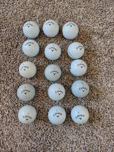 15 Callaway Chrome Tour Golf Balls in AAAA Condition - Picture 1 of 4
