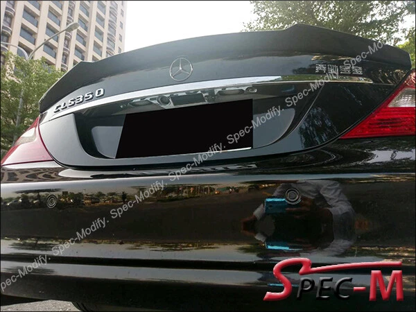 DP Style Carbon Fiber Trunk Spoiler For 2004-2010 Mercedes W219 CLS500 CLS55 AMG - Image 1 of 4